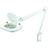 Desk Magnifying Glass with 5 dioptre Glass Magnifier and 28 watt Lamp plus Table Clamp